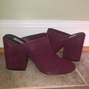 STEVE MADDEN MULES HEELS